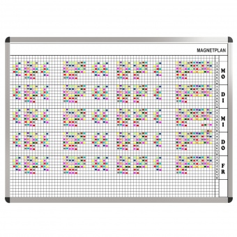 Personal-Raum-Plan, 8 Stunden, 73 Spalten, 103x157 cm, Personal-Raum-Plan, 8 Stunden, 73 Spalten, 103x157 cm,